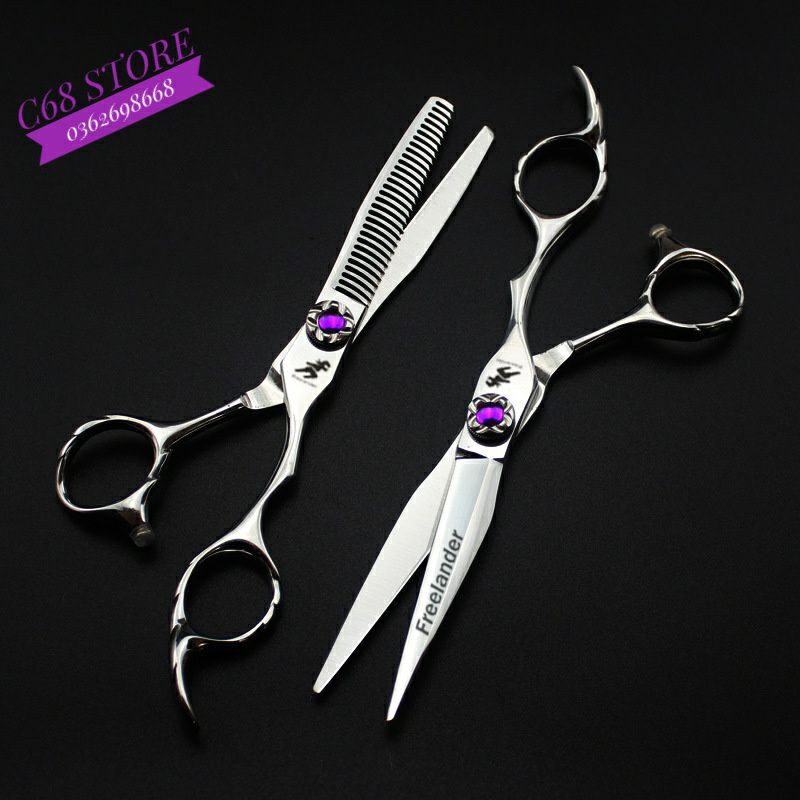Bộ kéo cắt tỉa Freelander Tay Rồng Đá Tím 6.0 inch GMH3-60