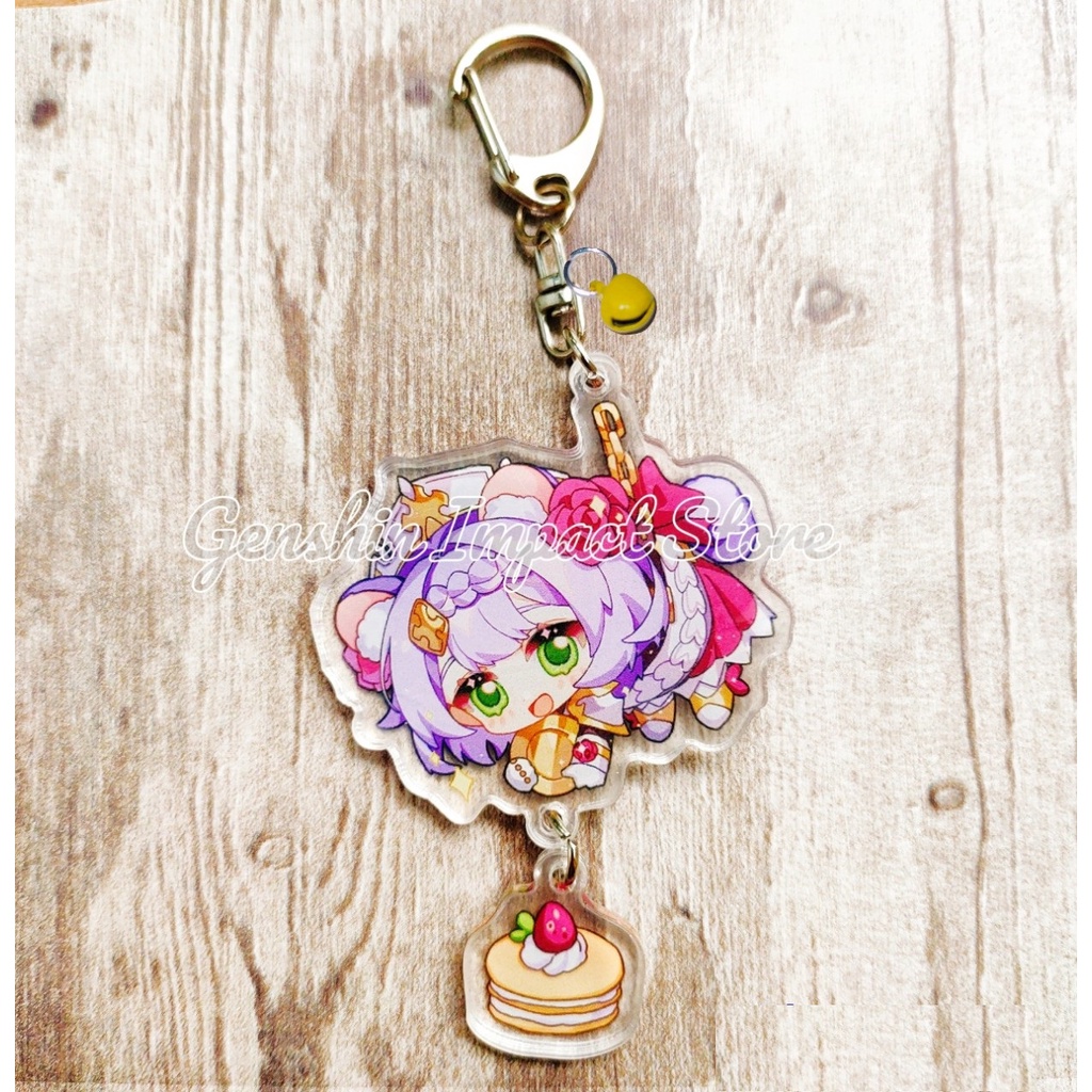 Móc khóa nhân vật Noelle game genshin impact móc khoá M4 (in giữa acrylic)