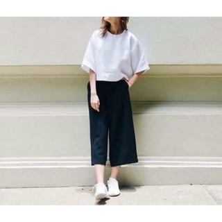 Quần ống rộng lửng nữ giá rẻ
