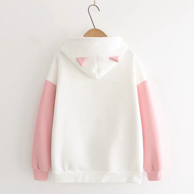 Áo Hoodie Nỉ Bông YUNI MÈO CÁ LUCKY Unisex