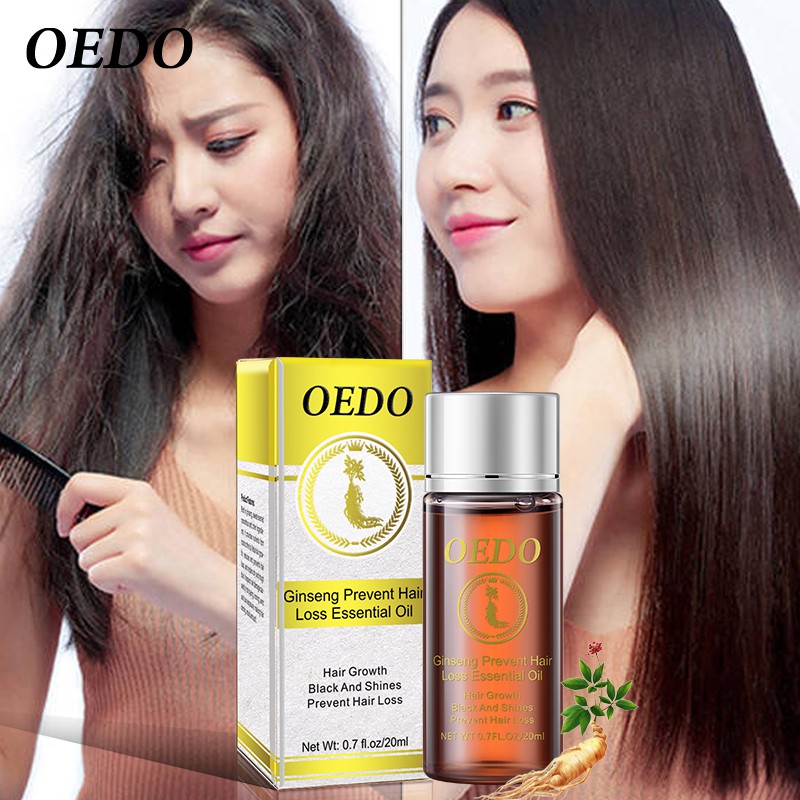 Dung dịch dưỡng tóc OEDO có thành phần nhân sâm ngăn ngừa rụng tóc giúp mọc và phục hồi tóc hư tổn