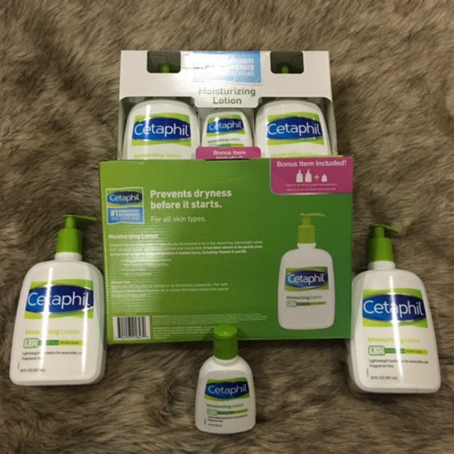 ☘️CETAPHIL MOISTURIZING LOTION☘️ sản phẩm dưỡng da Cetaphil Moisturizing Lotion (591ml / 118ml) dành cho mặt vs body