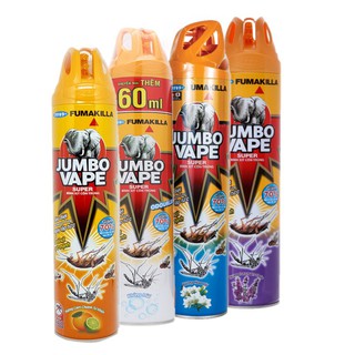 Bình Xịt Côn Trùng Jumbo Vape Multi-Insect Killer 600ml