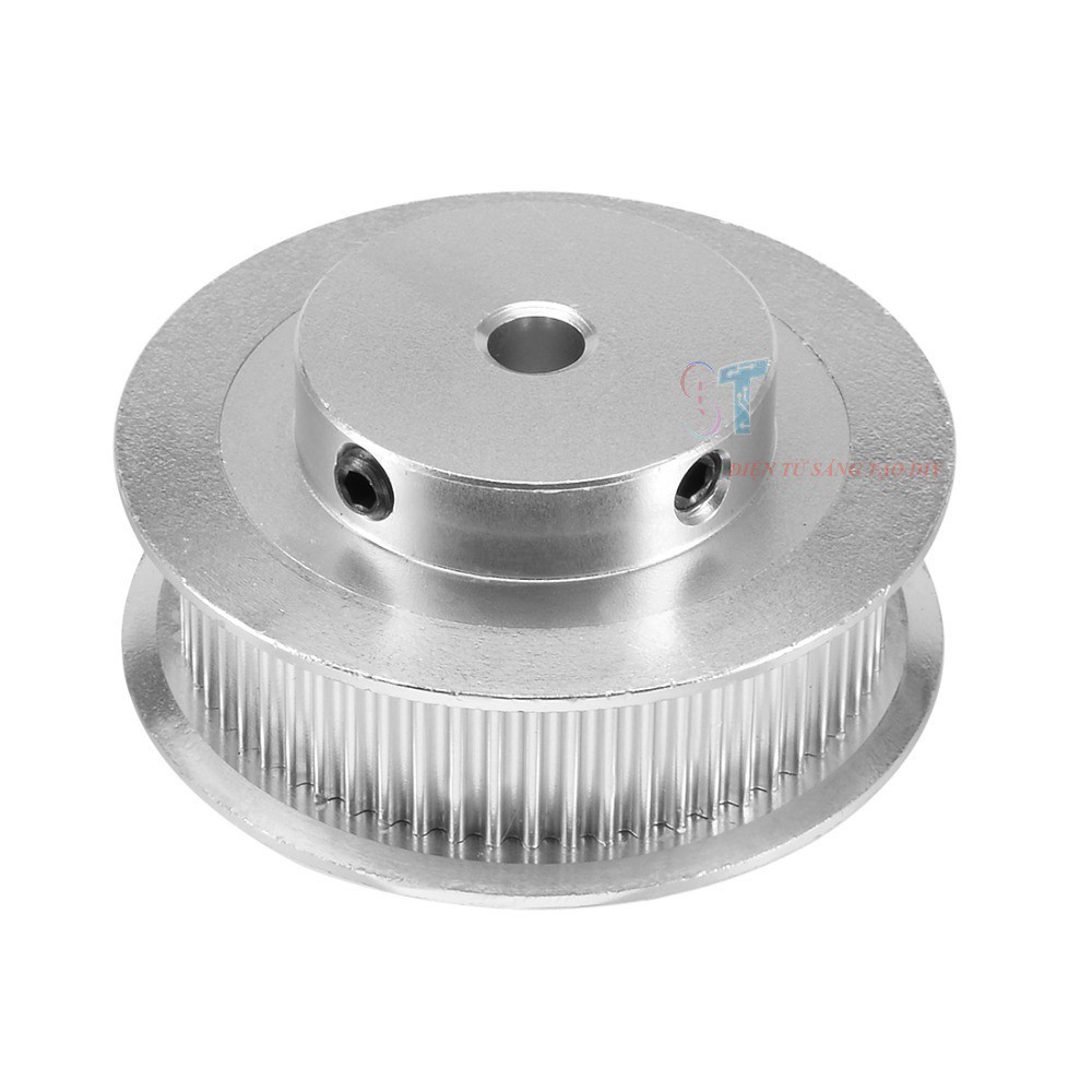 Puly Bánh Răng Nhôm 80 răng-2GT-Các Trục 5, 8,10,12,14mm