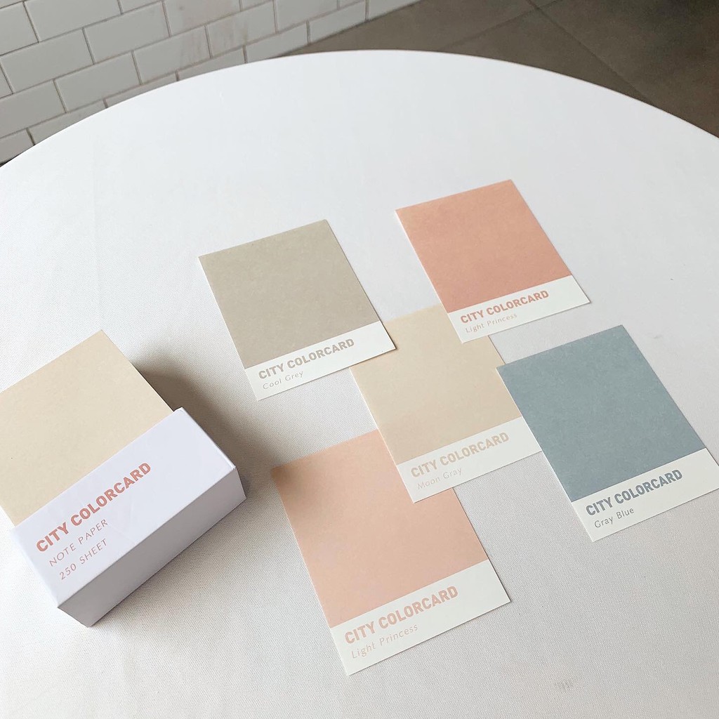 Giấy note Pantone nhiều màu