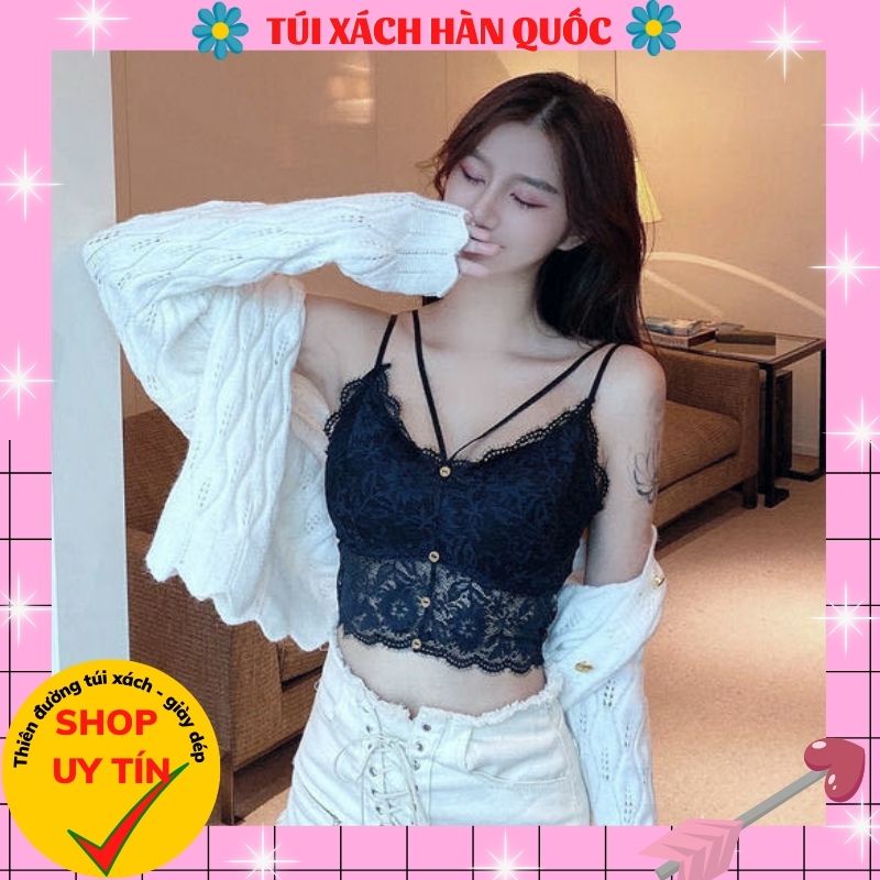 Áo Bra ren hoa khuy trước sexy siêu quyến rũ  331