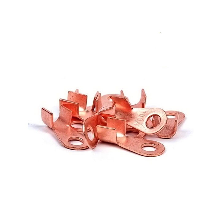 Đầu cos đồng đỏ, đầu cốt bấm dây điện nối bình ắc quy xe đạp điện, xe máy, cosse  OT-40A-50A