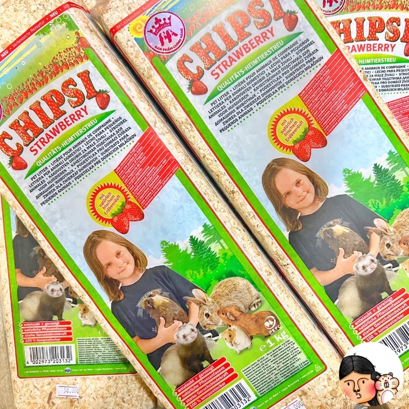 Mùn cưa Chipsi dành cho Hamster