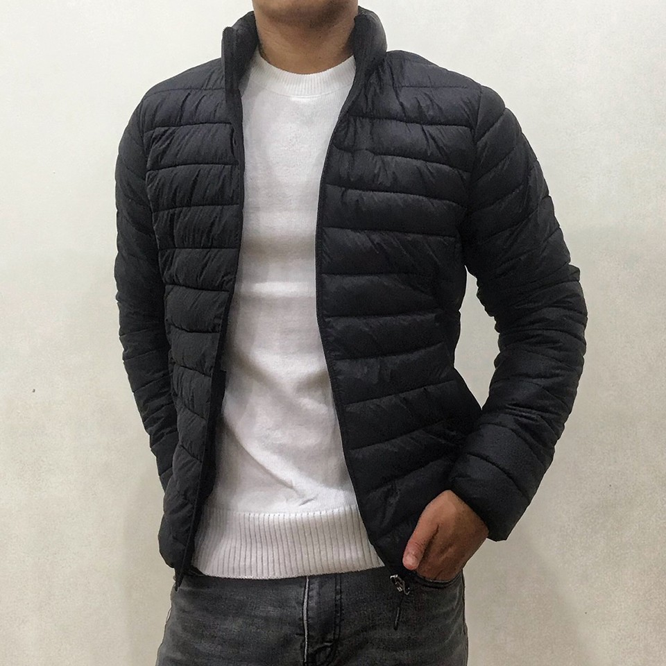 Áo Khoác Nam, Áo Khoác Phao Lông Vũ - Nhẹ Và Cực Ấm - Chống Nước Tốt | BigBuy360 - bigbuy360.vn