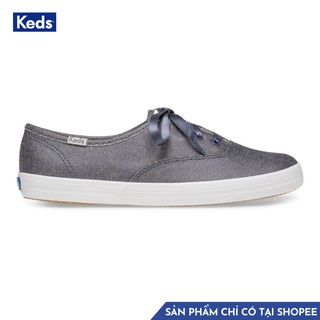 Giày Keds Nữ - Ch Matte Brushed Metallic Blue - KD058939