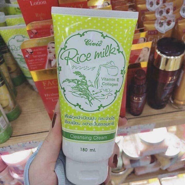 Sữa rửa mặt gạo Civic Rice Milk Thái Lan 180ml