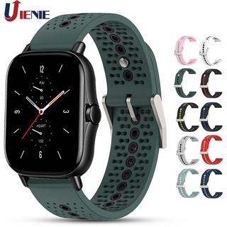 Dây đeo silicon 20mm cho đồng hồ thông minh Xiaomi Huami Amazfit Bip Lite/ Bip U Pro/ GTS 3 2 2e/ Gts 2 Mini