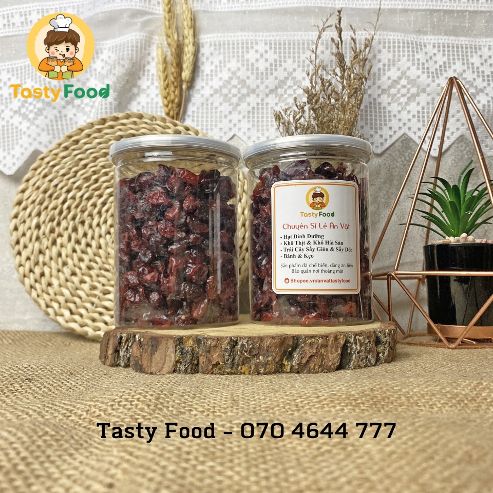 300G Nam Việt Quất Tasty Food | Hàng chất lượng thượng hạng | HOÀN ĐỔI 100% nếu không như mô tả