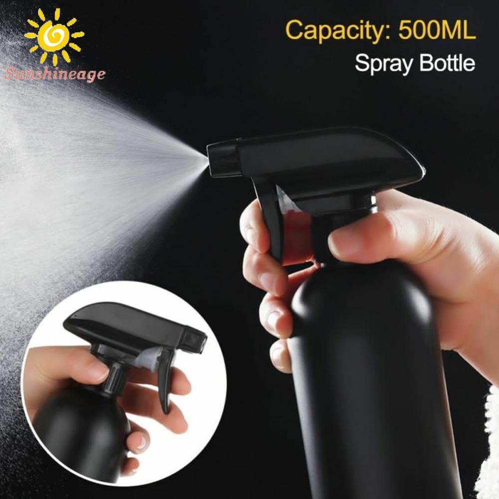 Bình Xịt Phun Sương Mịn 500ML Màu Đen Chất Lượng Cao Tiện Dụng Cho Tiệm Cắt Tóc