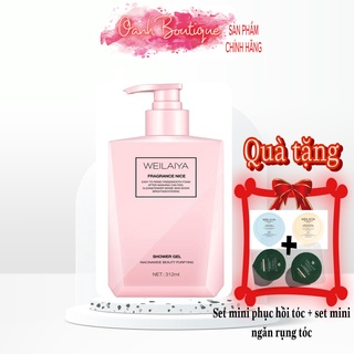 Sữa tắm trắng da,an toàn,chống nắng ,WEILAIYA