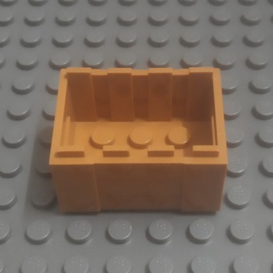 Đồ Chơi Chính Hãng Container, Crate 3 x 4 x 1 2/3 with Handholds