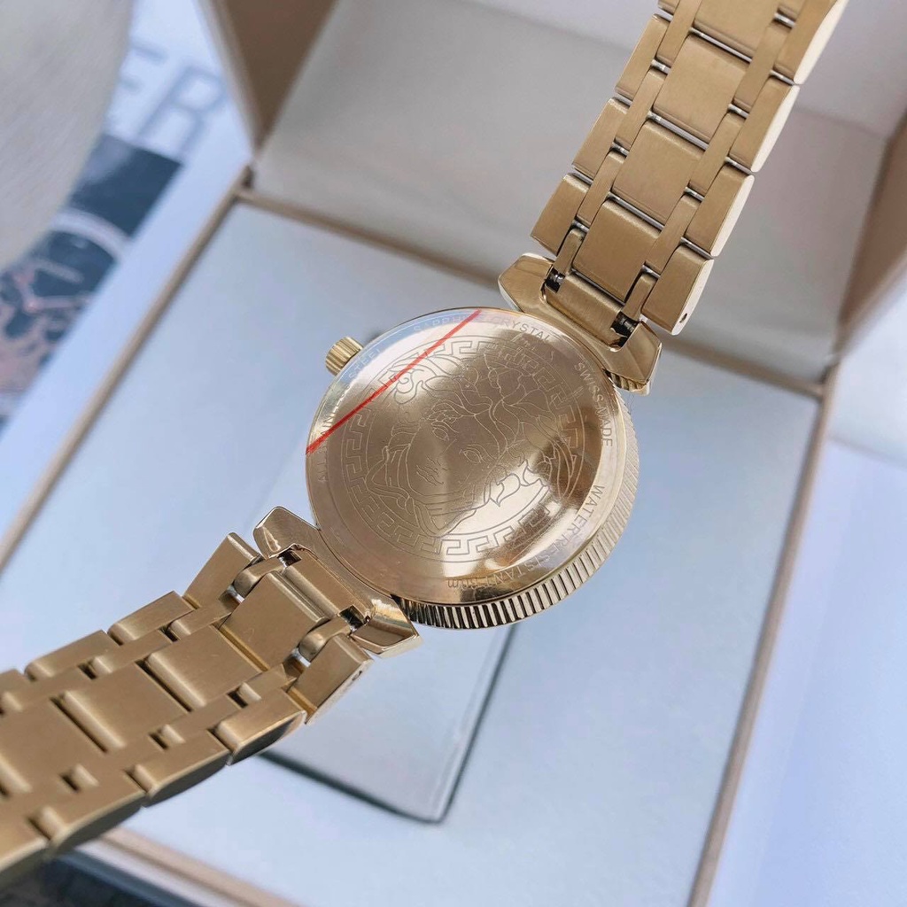 Đồng Hồ Nữ Hiệu Versace Máy Quart  Hàng Cao Cấp