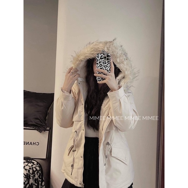 Áo khoác parka MH túi nắp mimee