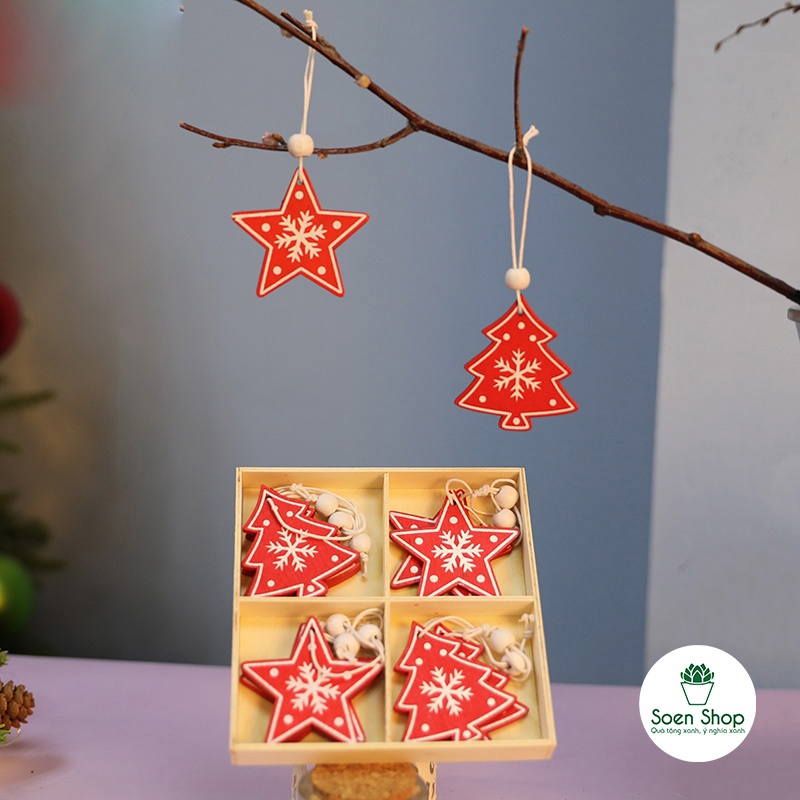 |FREESHIP| Phụ kiện TAG THẺ NOEL trang trí Noel, Giáng sinh- Phụ kiện trang trí, mô hình tiểu cảnh