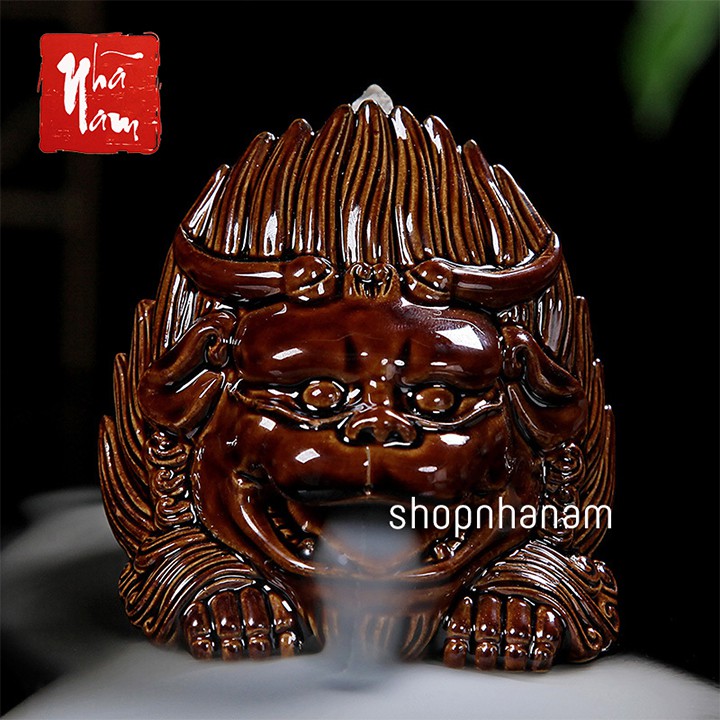 [Bán sỉ] Thác khói trầm hương để bàn tặng 1 nụ trầm thác tì hưu