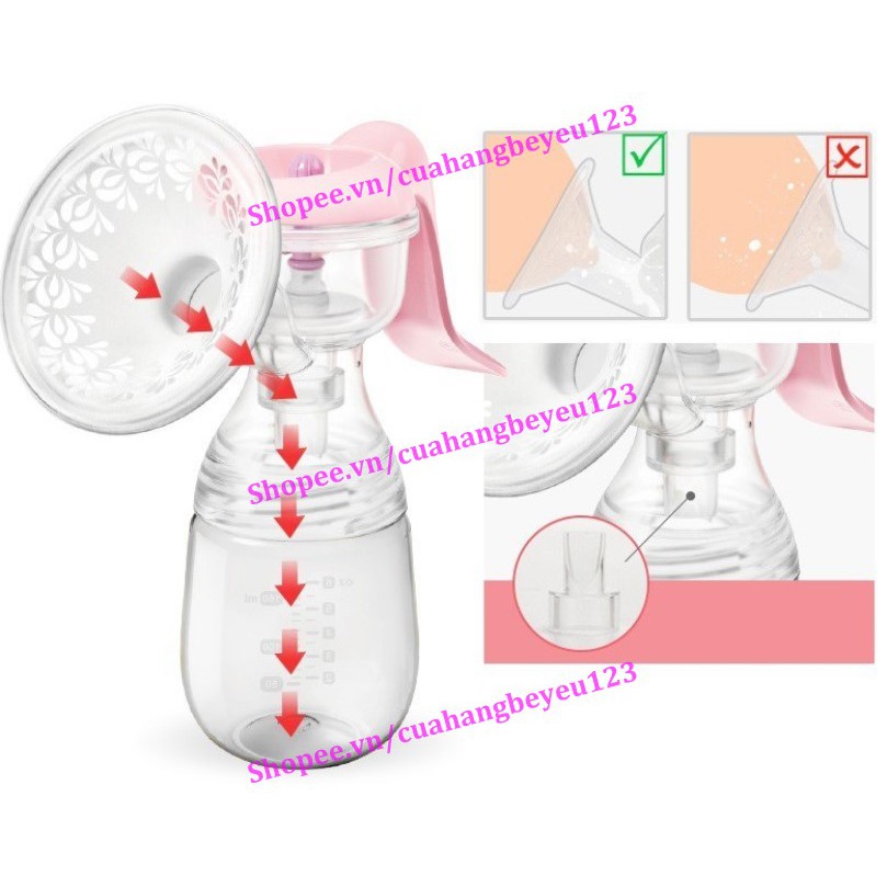 Dụng cụ Hút sữa mẹ cầm tay cao cấp FIMILLA HL-0611L Không BPA - Mum 's Care