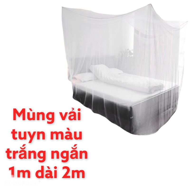 Mùng ngủ 1 người. Kích thước 1*2m