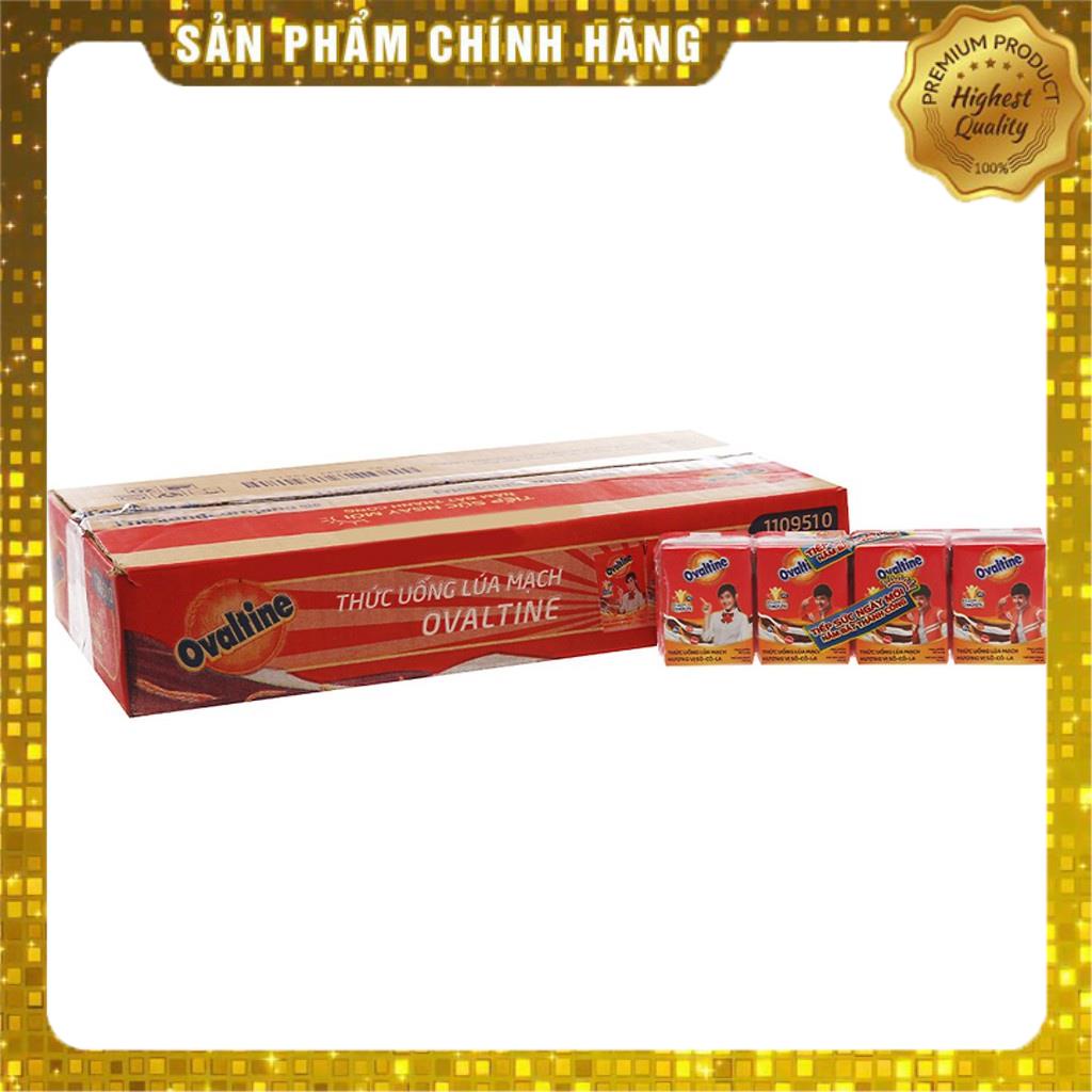 Thùng 48 Hộp Thức Uống Lúa Mạch Ovaltine (110ml / Hộp)