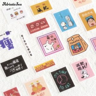 Set 60 sticker in nhiều hình ảnh ngộ nghĩnh thú vị dùng để trang trí