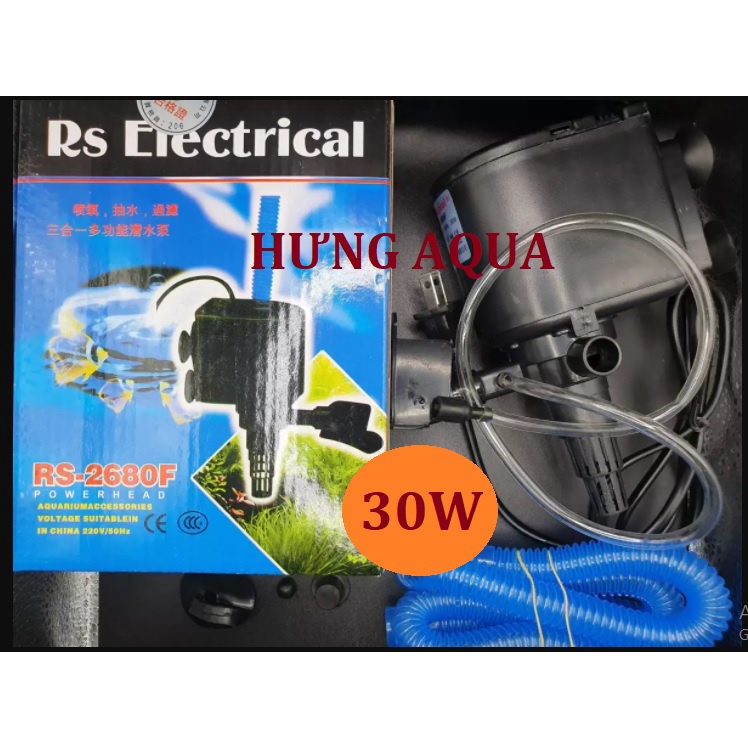 Đầu Máy Bơm Lọc Nước Bể Cá Đầy Đủ Phụ Kiện  RS 1680F - RS 6600 - RS 9900