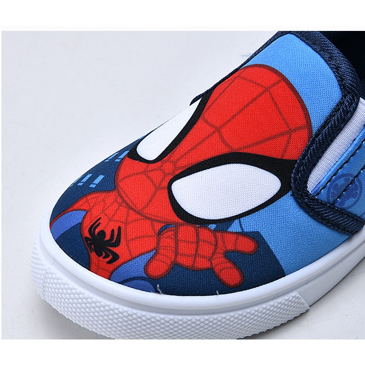 Giày Đi Trong Nhà In Hình Người Nhện Kiểu Hàn Quốc Cho Bé