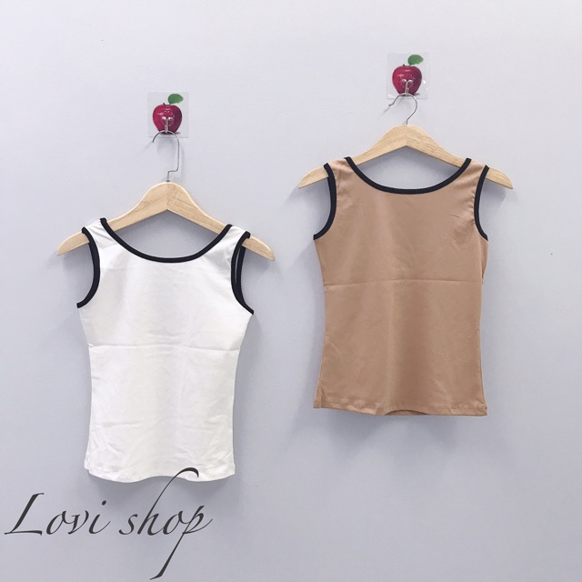 Áo thun 3 lỗ viền sọc hot hit. 4 màu. [ Kèm ảnh thật]