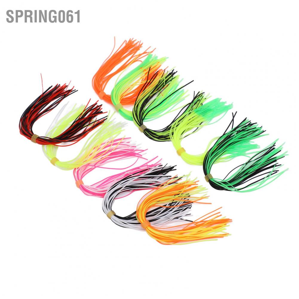 Hàng giao ngay Câu cá Jig Lures Váy Silicone không độc cho Phụ kiện mồi tự làm Spring061