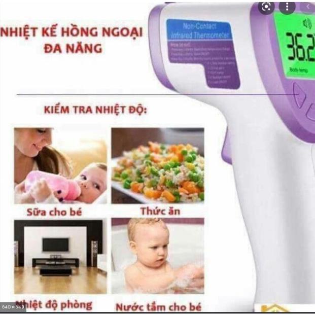 Nhiệt kế điện tử hồng ngoại chính hãng AIQURA AD801