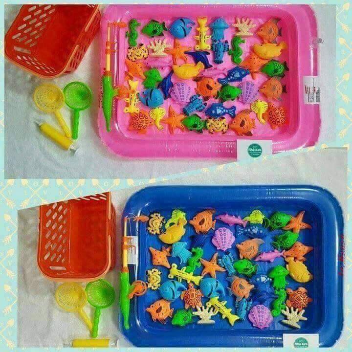 ĐỒ CHƠI CÂU CÁ ⚡️FREESHIP⚡️ BỘ ĐỒ CHƠI CÂU CÁ TẠI NHÀ CHO BÉ