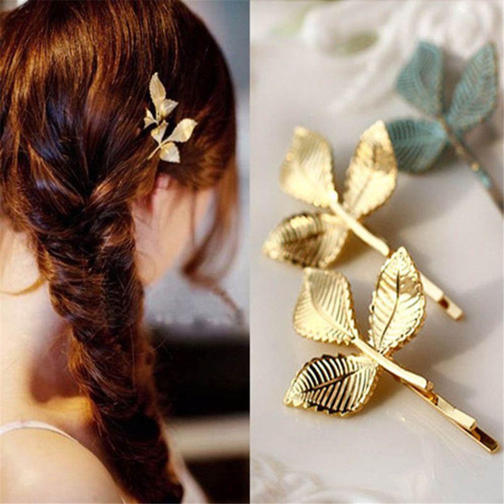 LUOL Kẹp Tóc Kim Loại Thời Trang Cho Nữ