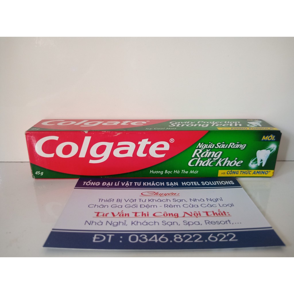 [10 Hộp ] Kem đánh răng Colgate hộp 45gr chuyên dùng cho nhà nghỉ khách sạn