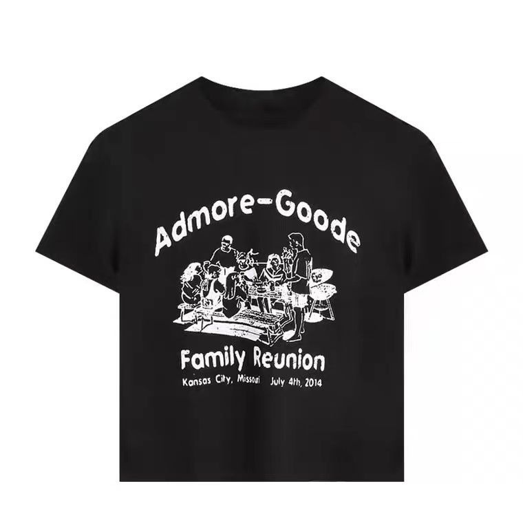 Áo thun ZHELIHANGFEI tay ngắn in họa tiết thời trang gợi cảm cho nữ