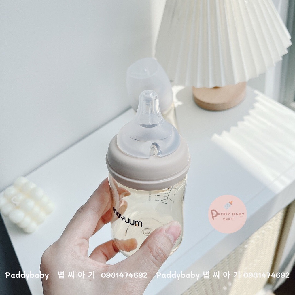 Bình sữa Moyuum PPSU Hàn Quốc 170ml - 270ml cho bé - made in Korea