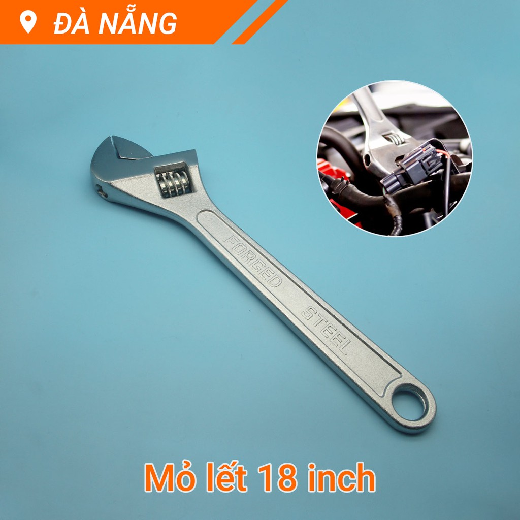 Mỏ lết trắng 18 inch