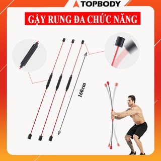 Gậy rung đàn hồi tập thể thao, thanh rung giảm cân tại nhà đa chức năng TOPBODY