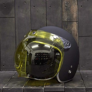 Kính bulldog bubble gắn nón 3/4