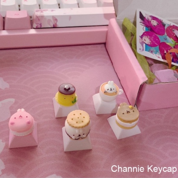 Keycap lẻ Cup Food Coffee Dễ Thương Phím Lẻ