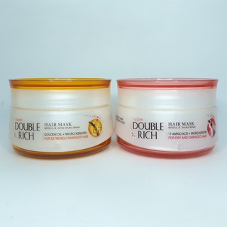 Kem ủ tóc Double Rich dành cho tóc nhuôm/ tóc xơ rối 150g