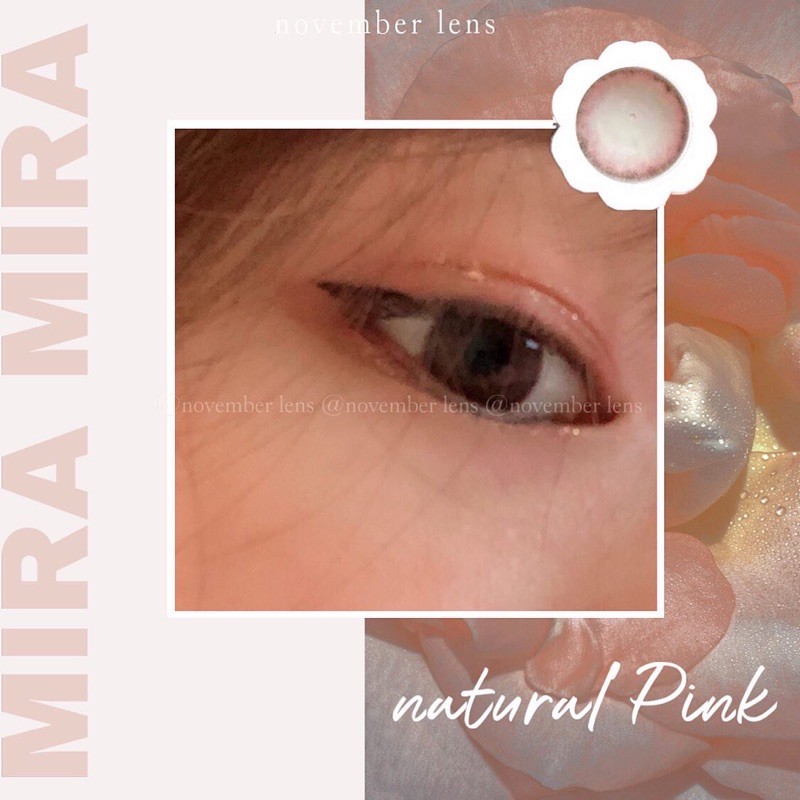 <CÓ SẴN> Lens Mira Pink | Tone Hồng Đào Baby - LENS NỘI ĐỊA HÀN QUỐC | BigBuy360 - bigbuy360.vn