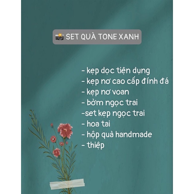 Set Quà Phụ Kiện Handmade Cho Nữ - Chính Hãng NHÀ HOA