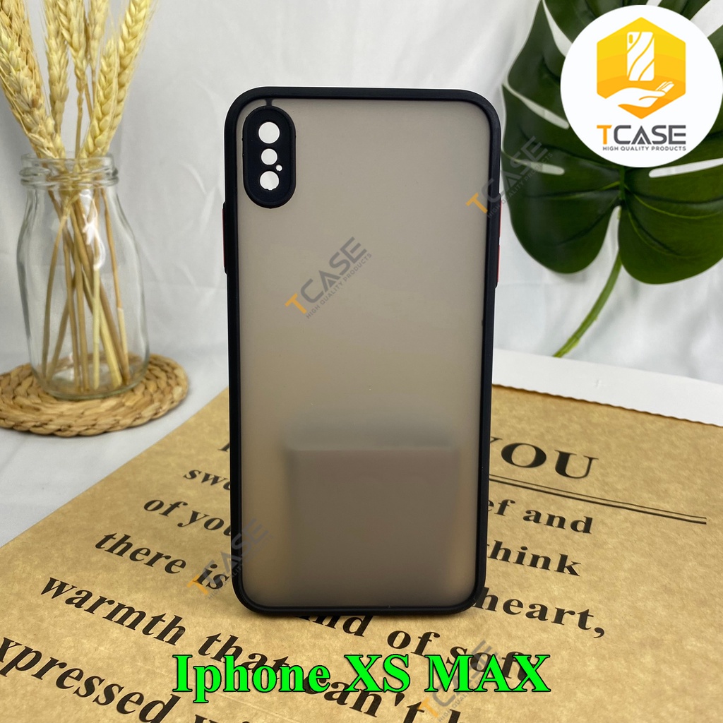 Ốp lưng Iphone X, XS, XS Max in hình Just do it Nike | Ốp Basic nhám chống sốc bảo vệ camera