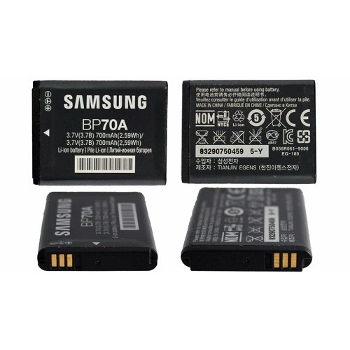 [Mã ELFLASH5 giảm 20K đơn 50K] Pin thay thế pin máy ảnh SamSung BP-70A