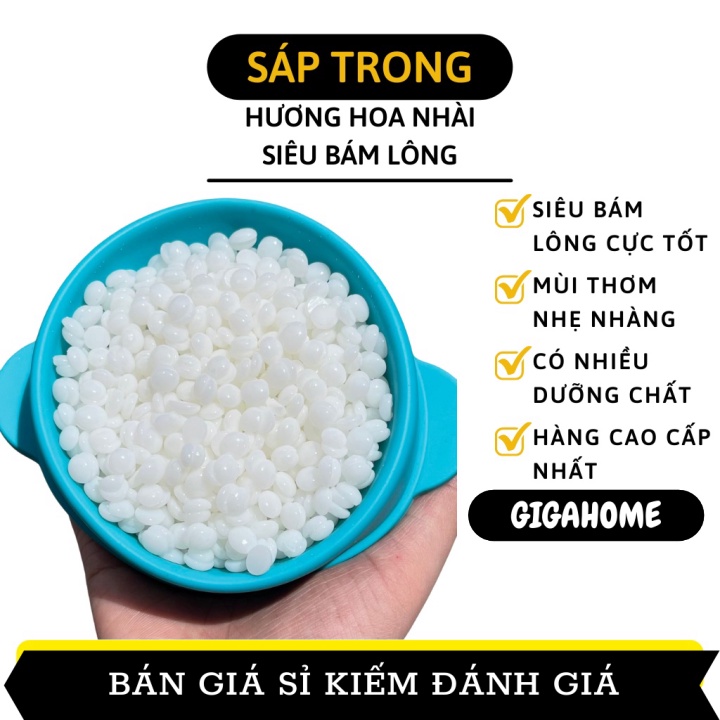 Sáp Wax Lông Siêu Bám Lông Trong Suốt Starsoft Thơm Hoa Nhài Nhập Khẩu Gói 100g