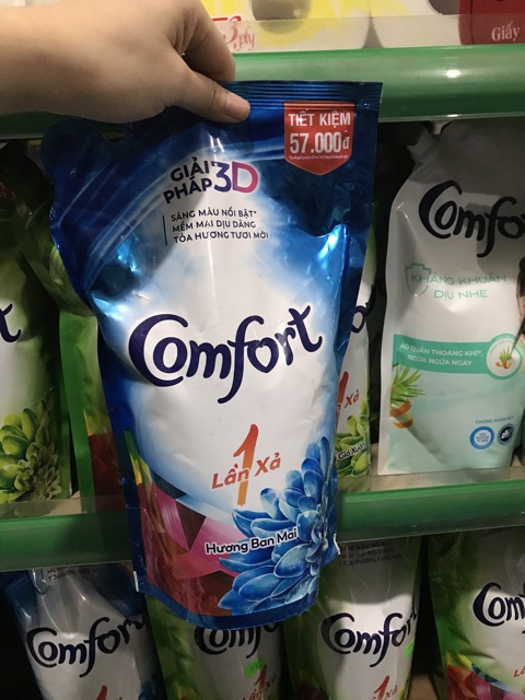Nước xả vải Comfort Cho Da Nhạy Cảm túi 1.6L
