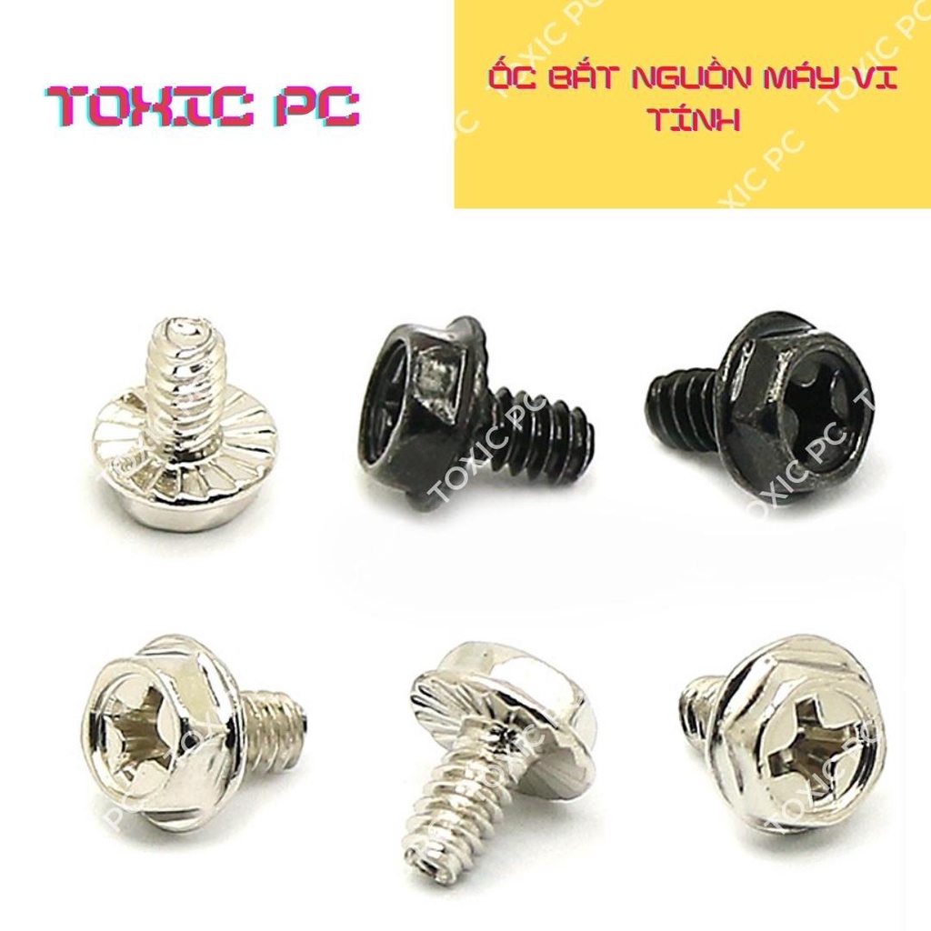 Tất cả các loại ốc dùng ráp PC: Ốc main, ốc nguồn, ốc case, ốc ssd hdd, ốc tản nước, ốc quạt....